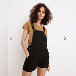 MADEWELL Adirondack Short Denim Overalls
